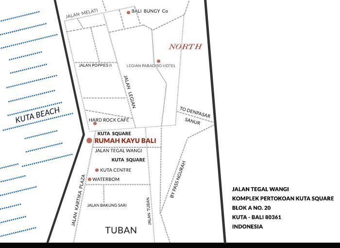 Rumah Kayu Bali กูตา ภายนอก รูปภาพ